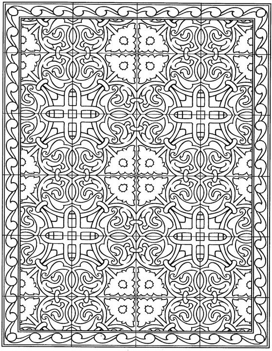 Plansa de colorat cu Modele 21 14